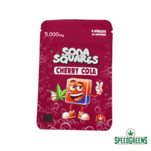 FCK'D UP Super Soda Squares – (5000mg THC) Edibles - Cherry Cola