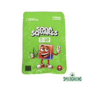 FCK'D UP 7-UP THC Gummies – 1000mg lemon lime soda cannabis edibles