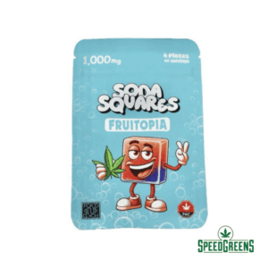 FCK'D UP Fruitopia THC Gummies – 1000mg fruit-infused cannabis edibles