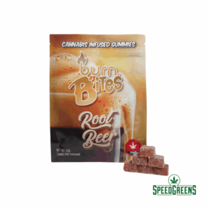 burn bites cannabis infused gummies root beer