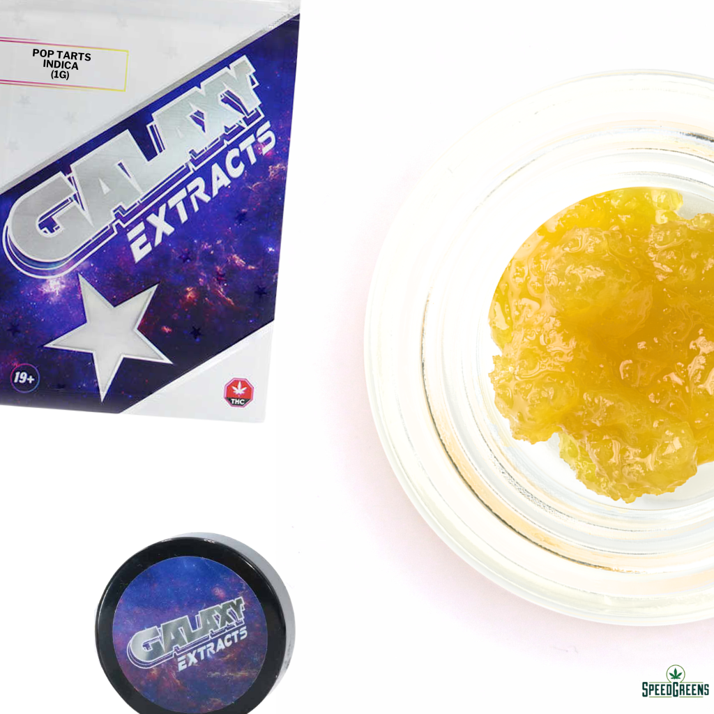 Galaxy Extracts Pop Tarts Live Resin | Indica Hybrid | Sweet Flavor