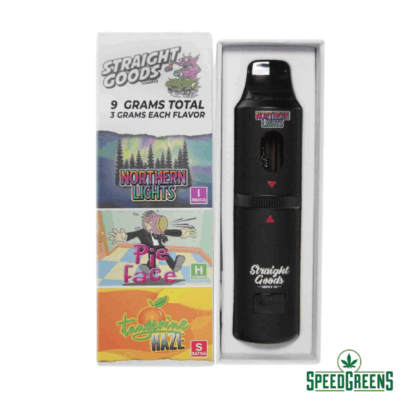 straight goods northern lights - pie face - tangerine haze