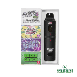 straight goods pink rozay - double bubble - green crack