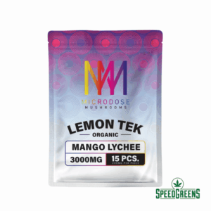 lemon tek organic gummies mango lychee