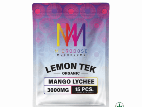 lemon tek organic gummies mango lychee