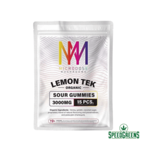 lemon tek organic gummies sour cherry