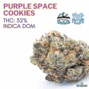 PURPLE SPACE COOKIES Organic Cold Cured | by Frost Factory®