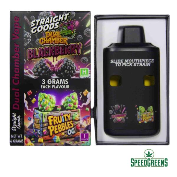 straight goods 6g blackberry and fruity pebbles