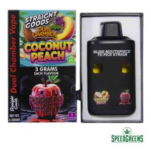 straight goods 6g coconut peach