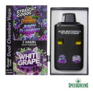 straight goods 6g juicy blueberry