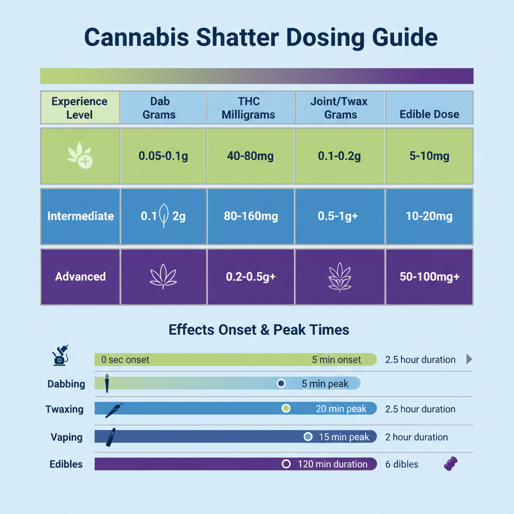 Shatter dosing guide