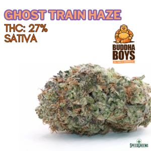 GHOST TRAIN HAZE Organic Cold Cured | by BUDDHA BOYS®