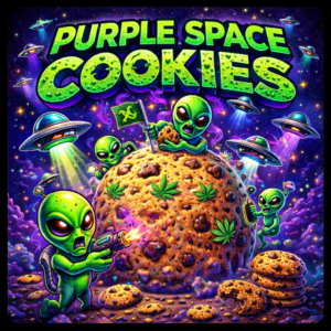 PURPLE SPACE COOKIES Organic Cold Cured | by BUDDHA BOYS® - Image 4