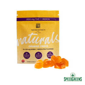 Twisted Extracts naturals orange creme