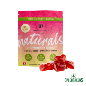 Twisted Extracts naturals strawberry spritz