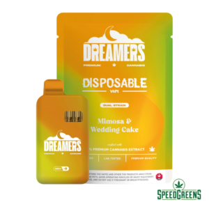 dreamers disposable vape mimosa and wedding cake