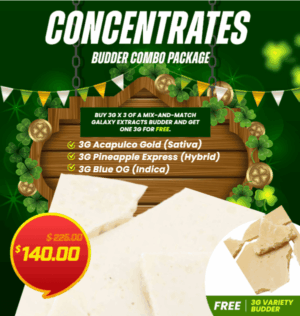 Galaxy Extracts Budder Combo Package