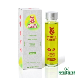 Lemon Tek Mushroom Drink White Rabbit Lemon Lime Flavour 3000mg