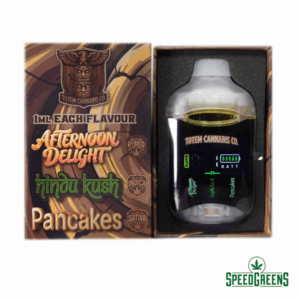 Totem Cannabis Co. Triple Chamber Vape 3g Afternoon Delight Hindu Kush Pancakes