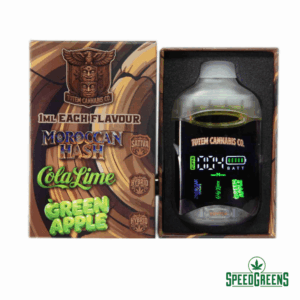 Totem Cannabis Co. Triple Chamber Vape 3g Moroccan Hash Cola Lime Green Apple