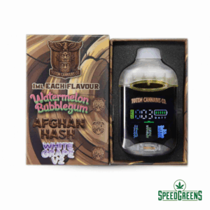 Totem Cannabis Co. Triple Chamber Vape 3g Watermelon Bubblegum Afghan Hash White Grape V2