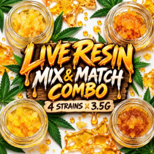 Galaxy Extracts | Live Resin Mix and Match | 14G (3.5g x 4)