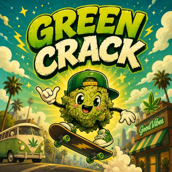 Green Crack Label