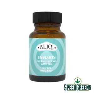 ALICE | Microdose Shroom Capsules - ENVISION (6000mg Golden Teacher)