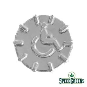 Atomic Wheelchair Milk Chocolate Puck (500mg THC)