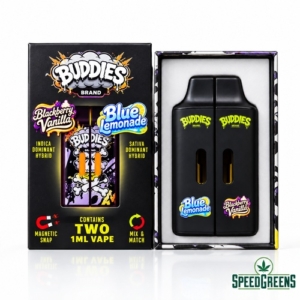 BUDDIES Brand Dual Vape by Straight Goods (2g THC)
