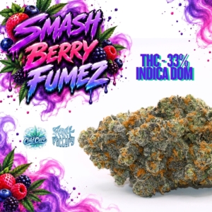 SMASHBERRY FUMEZ Organic Flower Indica | Frost Factory®