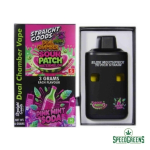Straight Goods DUAL Chamber Vape (6g THC) *NEW 2026 STRAINS*