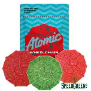 Atomic Wheelchair Puck Edible Gummies (1000mg THC)